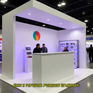 Booth Pameran Makanan Situbondo